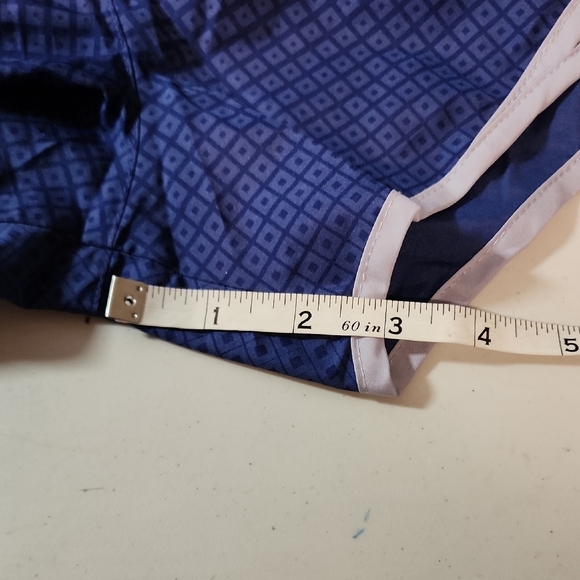 Nike Dri-FIT Blue and White Running Shorts - Picture 2 of 4